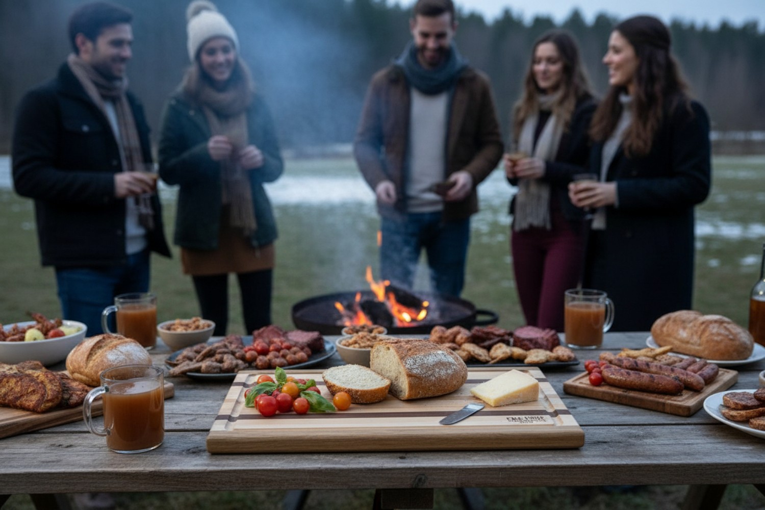 Hickory & Wenge Woodland Board (#210)